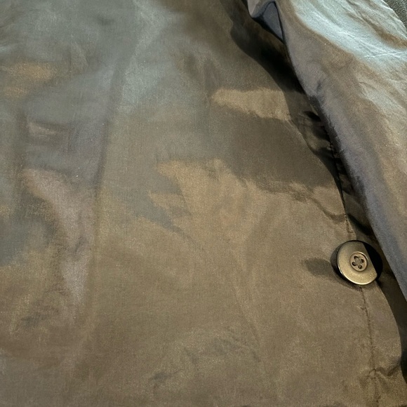 Karen Scott Black Long Sleeve Boyfriend Blazer With Button closing on front. - Picture 6 of 10